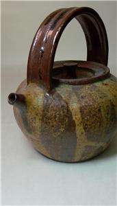 William Creitz studio pottery TEA POT mid century modern Oregon period 
