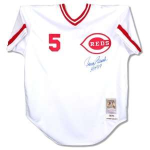  Signed Johnny Bench Jersey: Sports & Outdoors
