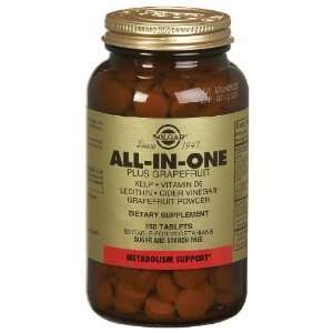  All In One Plus Grapefruit 250 Tabs 3 Packs Health 