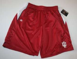    Colosseum Athletics IU Hoosiers Basketball Shorts Red: Clothing