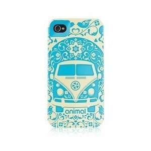  Animal Hardcover VW Campervan for Apple iPhone 4 