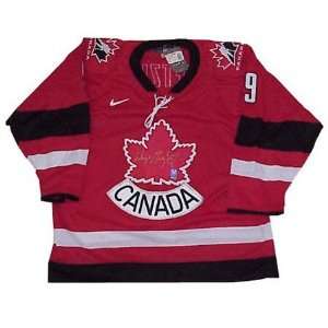    Wayne Gretzky Team Canada Autographed Jersey: Sports & Outdoors