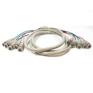    SF Cable, 5 BNC Male to 5 BNC Male Cable (6 Feet) Electronics