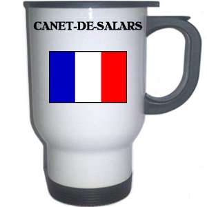  France   CANET DE SALARS White Stainless Steel Mug 