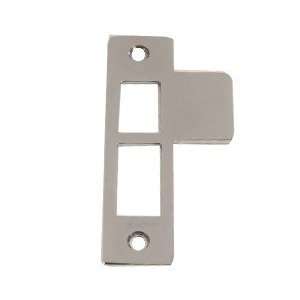  Deadbolt Style Strike Plate Chrome: Home Improvement