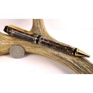   Diamondback Rattlesnake Cigar Pen With a Gold Finish: Office Products