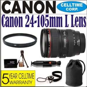 Canon EF 24 105mm f/4 L IS USM Lens (IMPORT) for Canon EOS SLR Cameras 