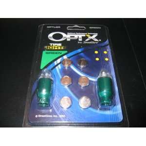  Green Optx Tire Lights by StreetGlow: Everything Else