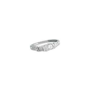   ZALES Diamond Accent Promise Ring in 10K White Gold classic: Jewelry