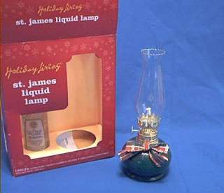 Holiday Living St James Liquid Oil Lamp  