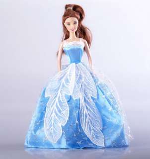 Neu 9 Stile Barbie Dolls Puppen Prinzessin Party Kleidung Kleider Rock 