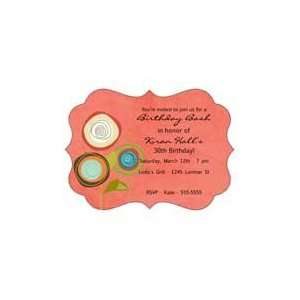  In Bloom Boutique Birthday Invitation: Health & Personal 