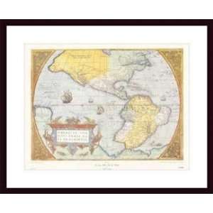   Welt   Artist: Abraham Ortelius  Poster Size: 20 X 27: Home & Kitchen