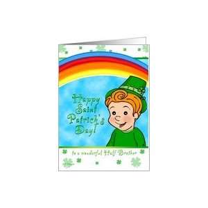  St. Pattys Day Kid   For Half Brother Card Health 