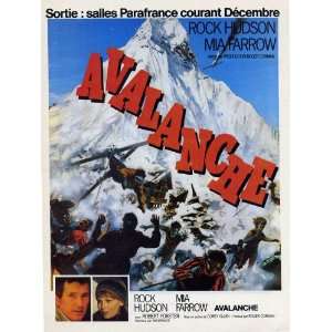 Avalanche Movie Poster (11 x 17 Inches   28cm x 44cm) (1978) French 