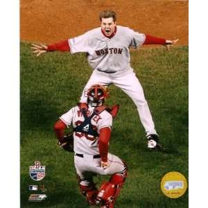  Red Sox Papelbon & Varitek 07 WS Champs 8x10: Sports 