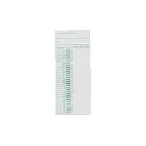  Acroprint Weekly Time Card 1 PACK 96103080: Office 