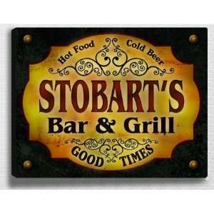  Stobarts Bar & Grill 14 x 11 Collectible Stretched 