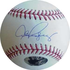 Signed Alex Rodriguez Baseball   ?   Autographed Baseballs:  