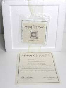 BRAND NEW AMISH HERITAGE COLLECTION AARON AND CALEB NIB  