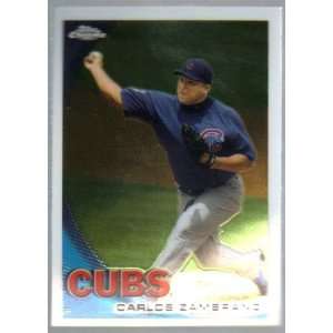   : 2010 Topps Chrome Refractors #138 Carlos Zambrano: Everything Else