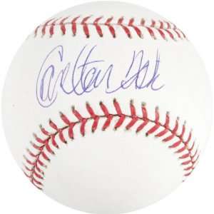 Carlton Fisk Autographed Baseball