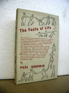 The Facts of Life by Paul Goodman 1946 HB/DJ  