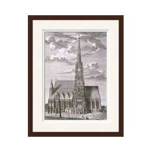  View Of St Stephans Cathedral Vienna Engraved By 