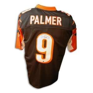  Carson Palmer Bengals Black Reebok EQT Signed Jersey 