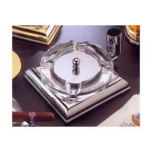    El Casco Chrome and Glass Cigar Ashtray M 760CT: Office Products