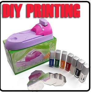 DIY printing nail art stamper kit printer machine S050  