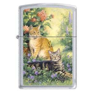  Zippo Linda Pickens Collection Purrrfect Cats Lighter 