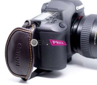 Canon DSLR Hand Grip Strap Leather 7D 60D T3i T3 body 5D Mark ii Kit 