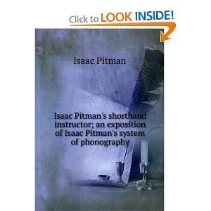   of Isaac Pitmans system of phonography: Isaac Pitman: Books