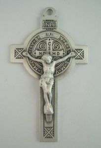Sterling Silver St. Benedict Crucifix No. 7790  