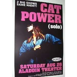 Cat Power Poster   Concert