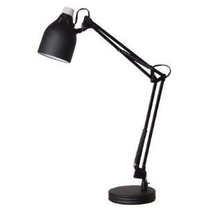  Catalina Lighting 14812 000 Swing Arm Desk Lamp in Black 