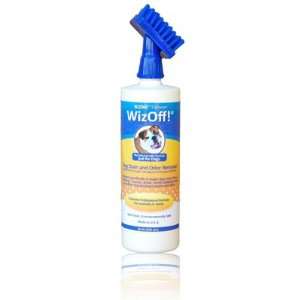 Wizdog WizOff Enzyme Solution Dog Stain and Odor Remover 16oz bottle w 