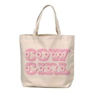  Cow Girl Canvas Tote Bag: Everything Else