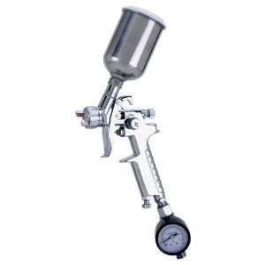  Grizzly H7670 Mini HVLP Spray Gun, Stainless Steel Cup 