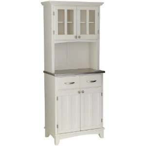  Home Styles Small Buffet Server & Hutch With Stainless 