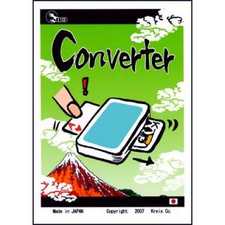 Converter By Kreis Bicycle Gimmick Card Magic Trick New  