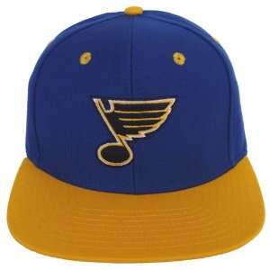  St. Louis Blues Retro Logo Hat Cap Snapback 2 Tone 