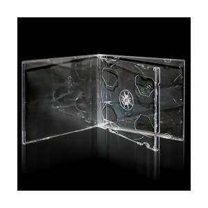  Double/Dual CD Clear Jewel Case (50 pack) Electronics