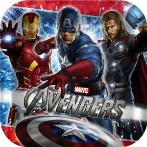   Lets Party By Hallmark Avengers Square Dinner Plates: Everything Else