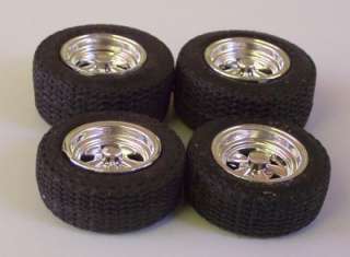 Goodyear Rally GT Tires Cragar Wheels Big Little 1:24 Model Car Parts 