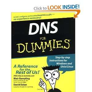 DNS for Dummies [Paperback] Blair Rampling Books