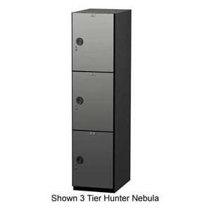  18 X 18 X 60 Phenolic Locker, Double Tier Hunter Nebula 