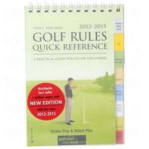  Golf rules quick reference guide book: Sports & Outdoors