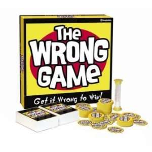  The Wrong Game